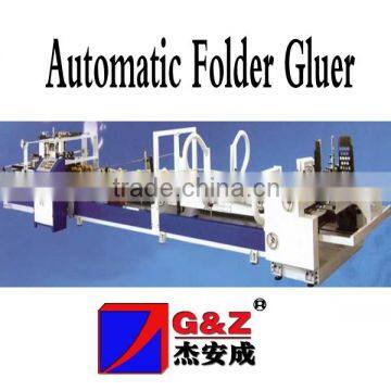 Automatic Carton Box Folding Gluer Machinery