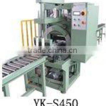 Horizontal stretch wrapping machine stretch wrapper packing machine