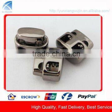 CD9787 High Quality Two Holes Metal Classic Cord Stopper