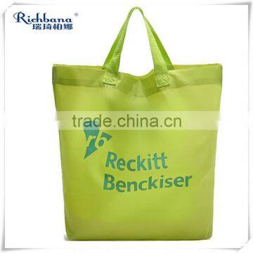 Customized design Canvas Beach Tote Bag With Outside Pockets,beach bag with compartment,600d oxford tote bag