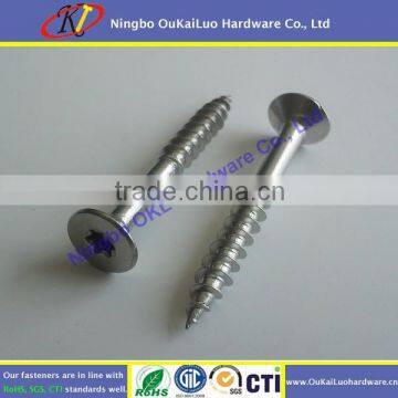 made in China, OKL company furniture screw Flat Head Self Tapping wood screw M4*60