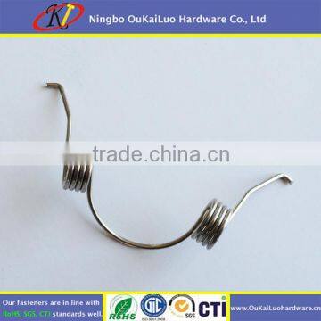 stainless steel double torsion springs