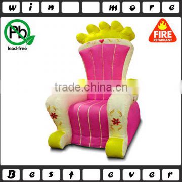 inflatable princess throne,inflatable chair,Inflatable Princess Chair