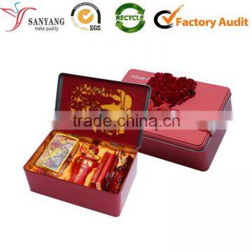 New endearing metal tin butter fly wedding candy chocolate packaging box                        
                                                                                Supplier's Choice