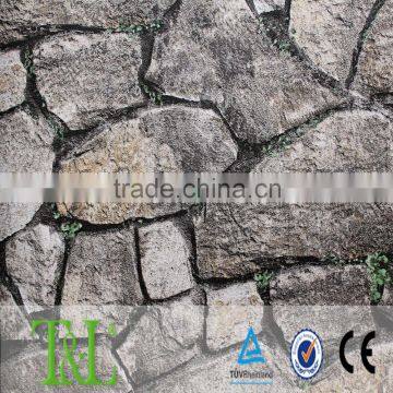 3D Classic Brick Shape PVC Wallpapers for Administration/ Commerce/ Entertainment/ Househould photo-4