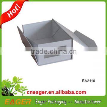 Custom printed paper shoe box, hot sale clear shoe box