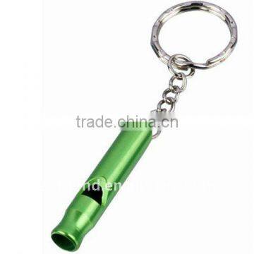 Aluminum Whistle Keyring