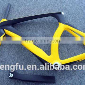 high end chinese carbon fiber time trial bike frame ISP type FM018