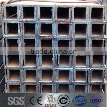 hot rolled u channel steel bar, Q235,A36 ss400 /steel channel sizes