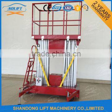 china manufacturer CE Approved aluminum telescopic ladder with 10m height