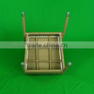 Outdoor Furniture Leisure Antique Style Rattan Dining Aluminum Legs ChairYC039A photo-6