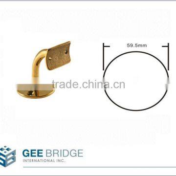 001065 Solid Brass Wall Mounted Connector Handrail Support Holder Bracket