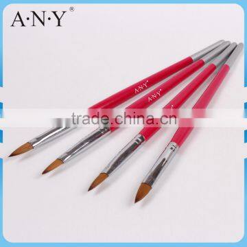 ANY Double-colored Wood Handle Acrylic Nail Kit For Nail Beauty Design