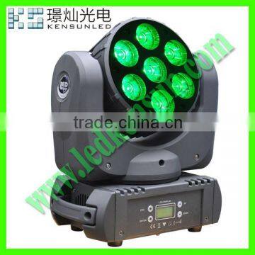 led sharpy beam moving head lighting 7x12W 4in1 RGB Led Moving Head