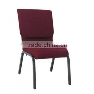 hot sale metal stacking church chairs