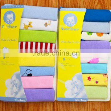 China Product Toddler 100% Cotton Square Hand Towel