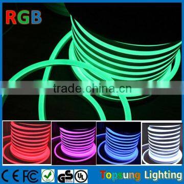 Shenzhen Led Lighting11*18mm Full Color Changing RGB Led Neon Tube 220v UV Resistance photo-2