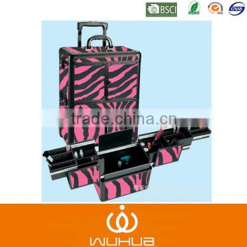 equipment aluminum case train trolley case for men