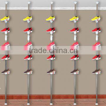 huohua wholesale Expandable & Stackable ferris wheel shoe rack
