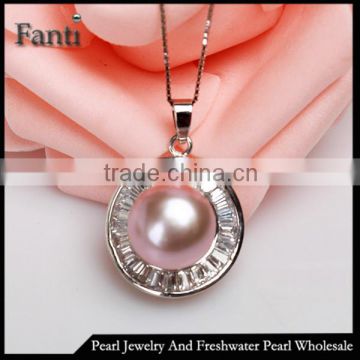 Jewerly silver 925 charm pearl pendant mounting pattern