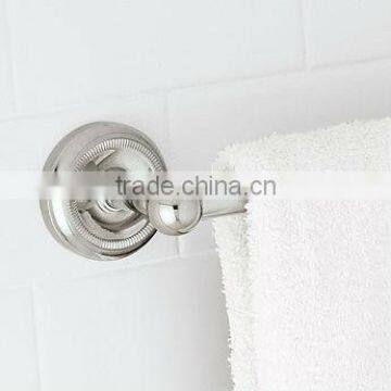 Single Brass Towel Bar in Polished Nickel