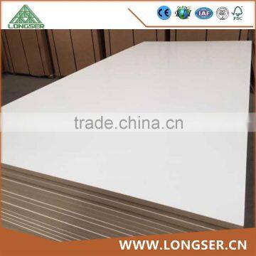 Single Side White Melamine Paper Laminated MDF for Cabinet