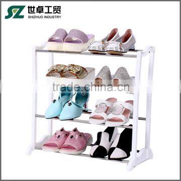 New product for space saving storage metal plastic shoe rack