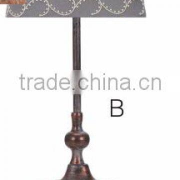 ceramic bottom+metal table lamp