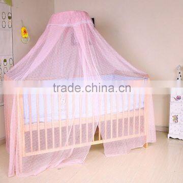 circular insect shield net kids bed mosquito net polyester material suppliers