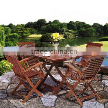 Foldable tables furniture wooden