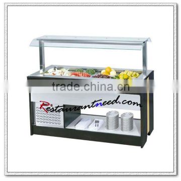 C267 Double Sides Fancooling Commercial Salad Bar