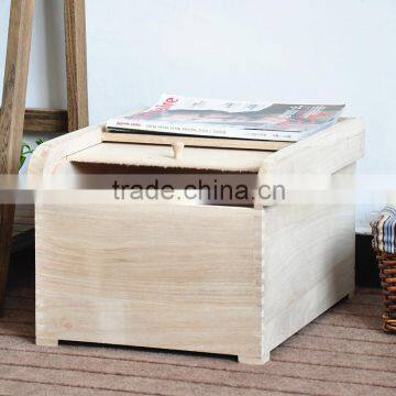 Light Color Wood Rice Box With Blind Door