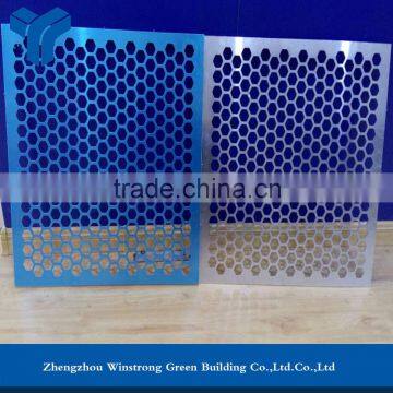 Sound Absorbed Fireproof Perforated Aluminum Sheet Metal Ceiling Tiles