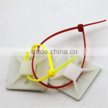 Professional Factory Supply different types standard nylon cable tie mount fine workmanship