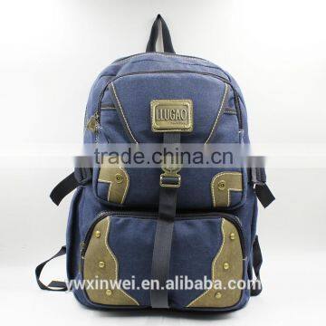 Canvas Backpack Travel Backpack Daypack Rucksack School Bag Book Bag Weekend Bag