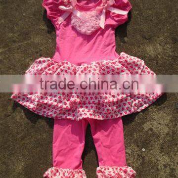 Baby dress clothing set baby top and skirt in set baby top dress