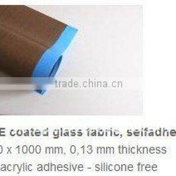 Acrylic adhesive PTFE glass fabric 0.13mm