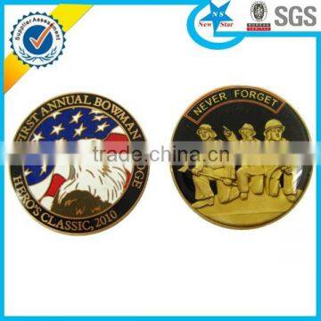 Die casting navy challenge coin