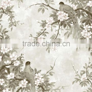 Vinyl Floral Wallpaper manufacturer in China