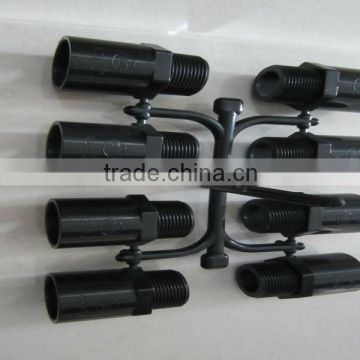 PP Straight Tube With Thread Pipe Fitting Injection Mould