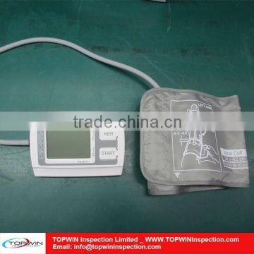 Sphygmomanometer Inspection from 3rd party inspection company in china