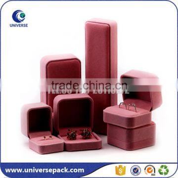 Luxury high quality jewelry packaging box velvet