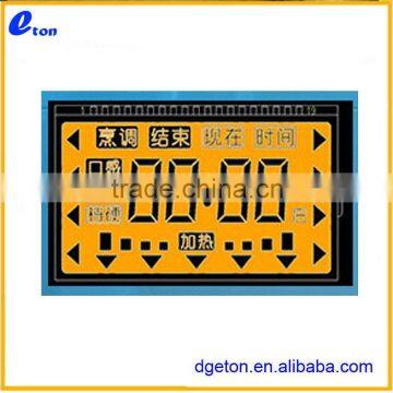 LCD screen for electric cooker