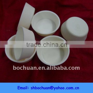 Arc corundum ceramic crucible