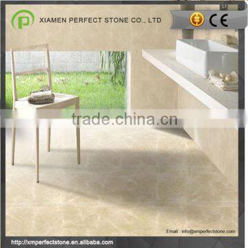 Beige Stone Cladding With Burdur Beige Marble Project Floor