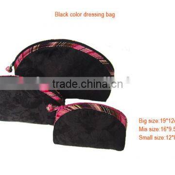 Handmade Craft Fabric Cosmetic Bag photo-4