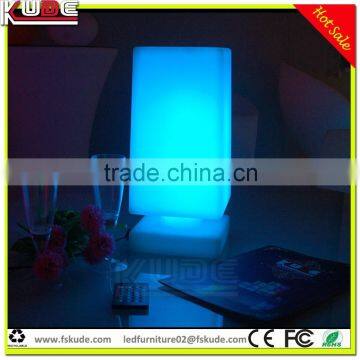 Multi Color Changing Wave Shape LED Bar Counter, Portable Bar Counter, Light up Bar Counter photo-5