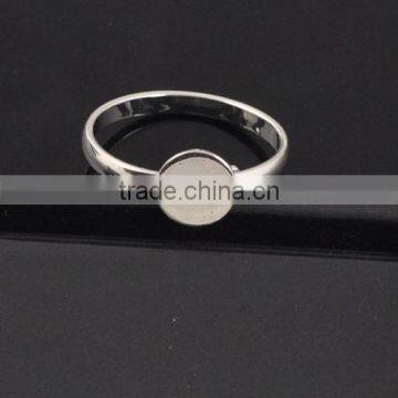 2014 Wholesale Brass Pad Rings Components