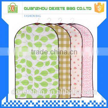 Hot sell cheap non-woven hanging wholesale fabric garment bags