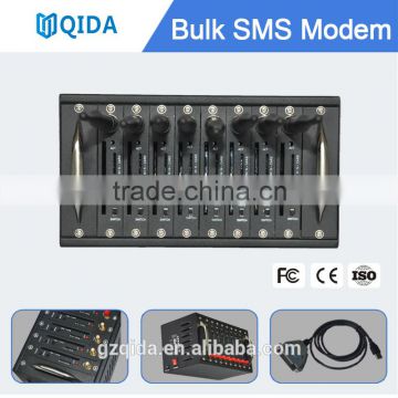 Multi port gsm sim box rj45 quad band sms modem 8 channel dial modem